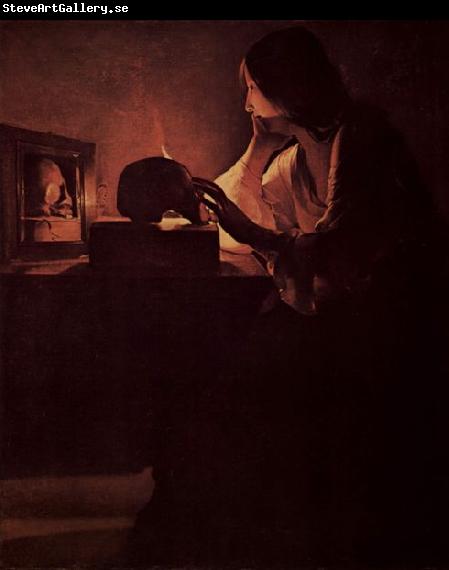 Georges de La Tour Bubende Maria Magdalena